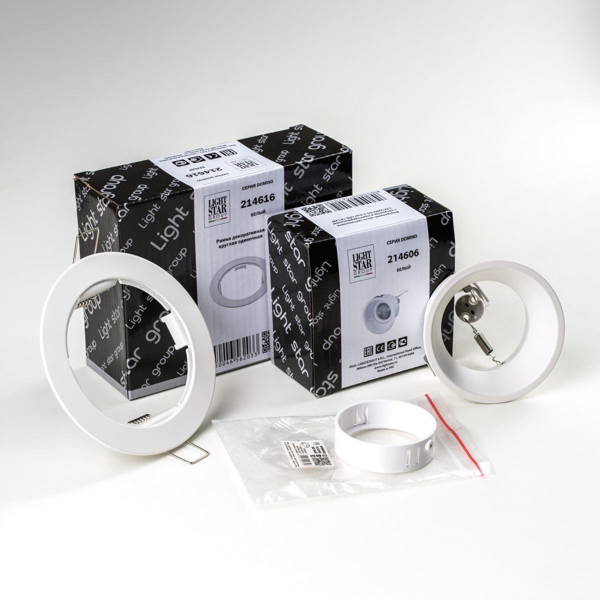 Встраиваемый светильник Lightstar Domino (214616+214606+214006) D61606WMOD в Санкт-Петербурге