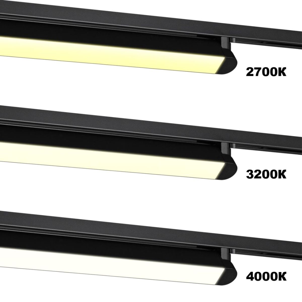 Трековый однофазный двухжильный светильник с переключателем цветовой температуры Novotech Port Iter 359791 в Санкт-Петербурге