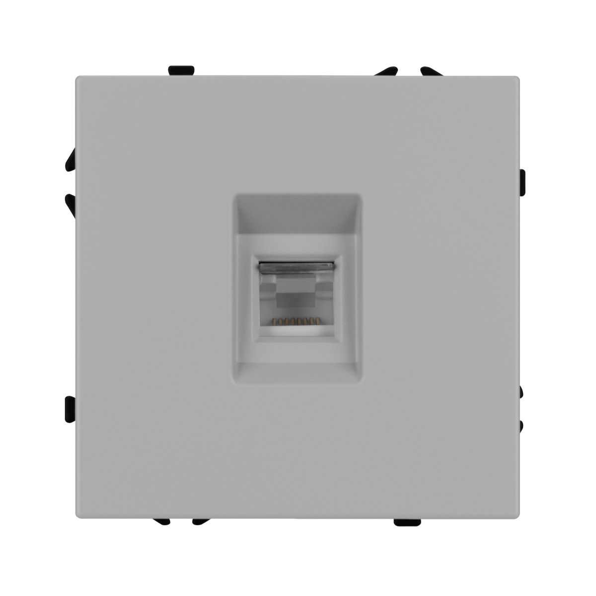 Розетка компьютерная софт-тач никель Arlight SCT-MPC1-SFPL-IS (RJ-45, CAT6) 059439(1) в Санкт-Петербурге