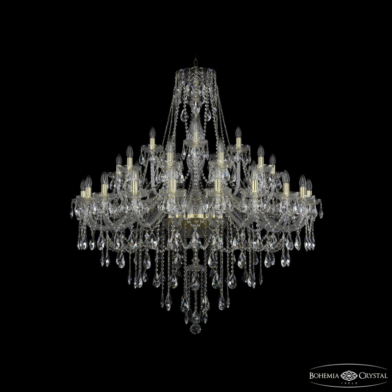 Подвесная люстра Bohemia Ivele Crystal 1415/20+10+5/460 G в Санкт-Петербурге