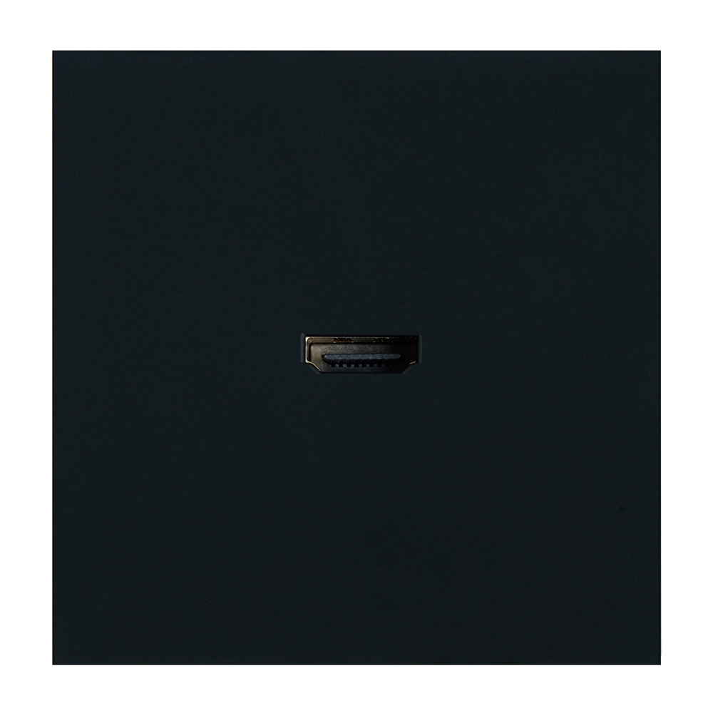 Розетка HDMI 2.0 Type A Stekker Мия RST00-3118-05 черный бархат 50828 в Санкт-Петербурге