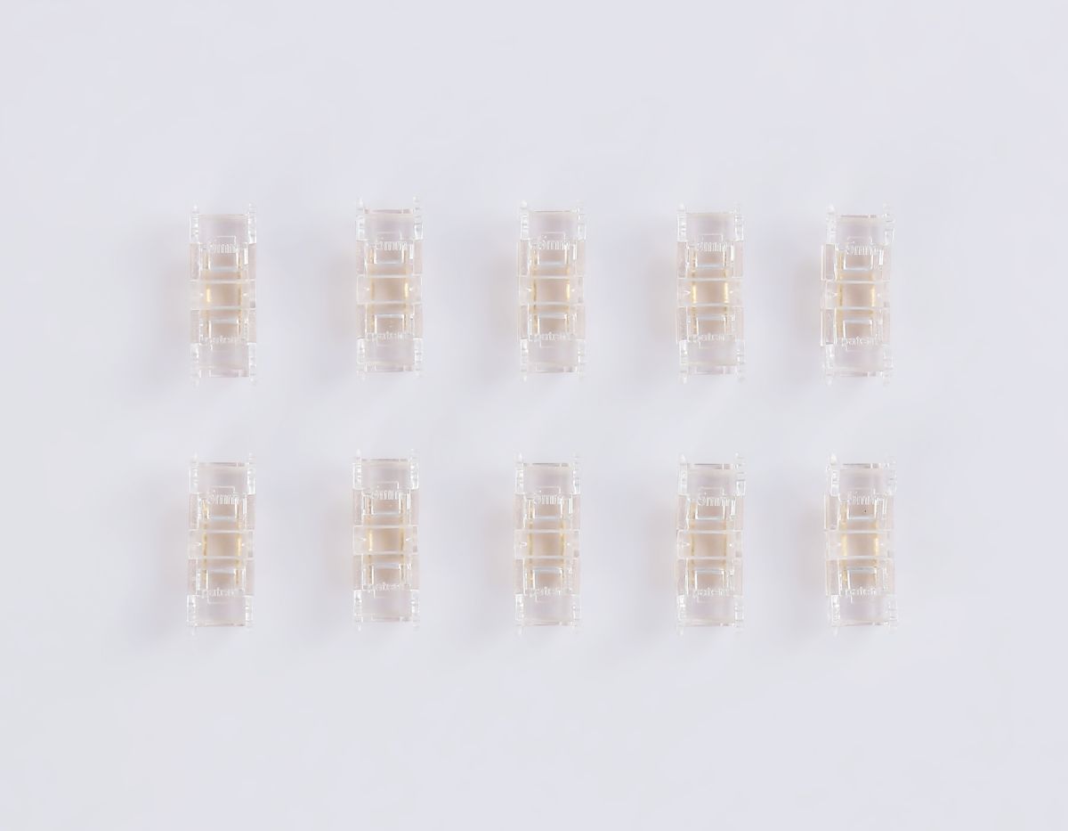 Соединитель прямой Ambrella Light Illumination COB 12/24V для лент 5mm (2 конт.) (10шт. в комплекте) GS6341 в #REGION_NAME_DECLINE_PP#