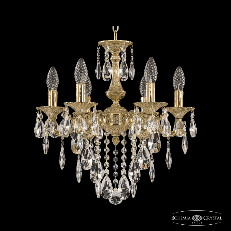 Подвесная люстра Bohemia Ivele Crystal Verona 72101/6/125 B G в Санкт-Петербурге