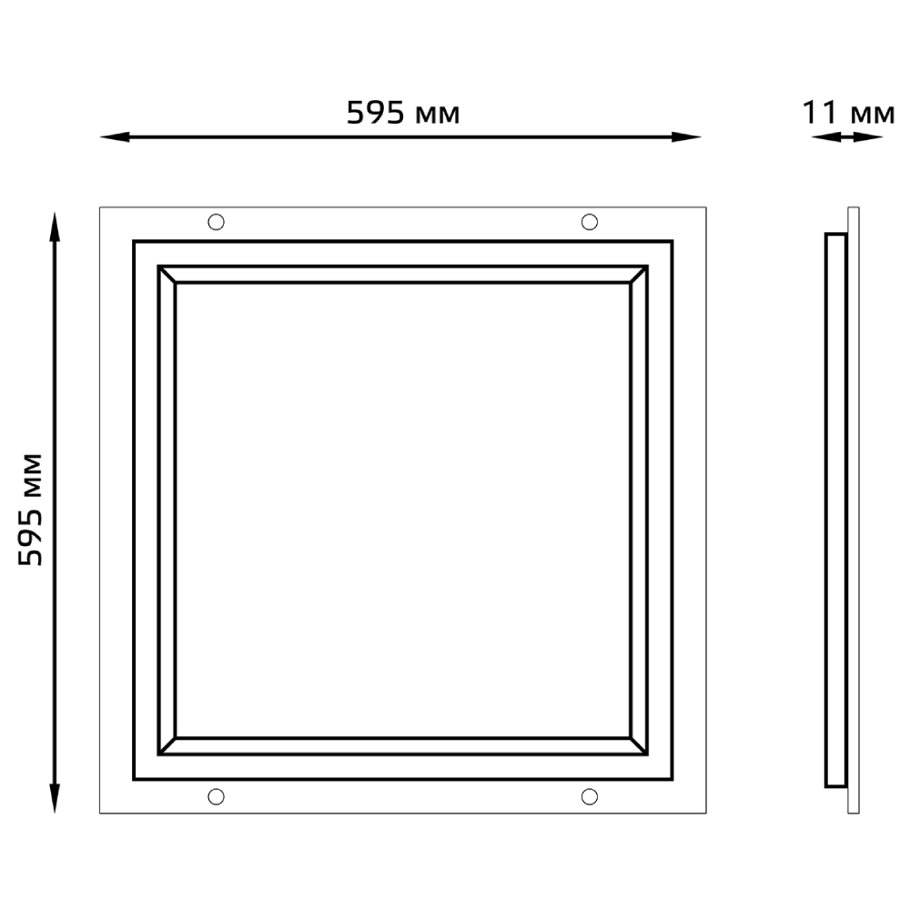 Рамка-светильник Gauss Frame Light 975624248 в Санкт-Петербурге