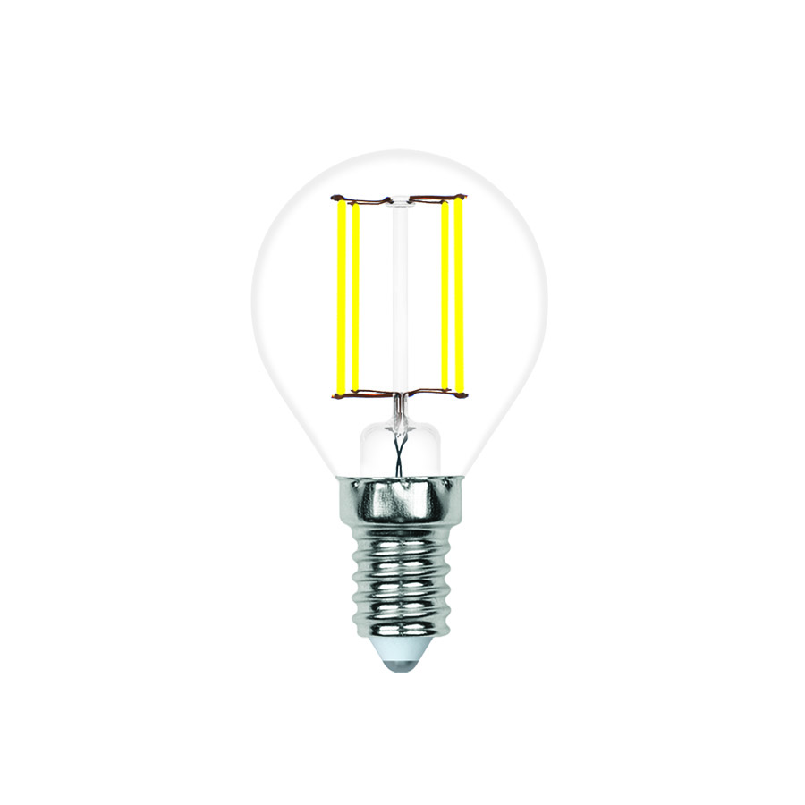 Лампа светодиодная Volpe Optima LED-G45-7W/4000K/E14/CL/SLF UL-00008319 в Санкт-Петербурге