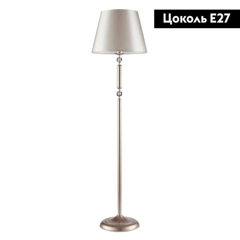 Торшер Crystal Lux Flavio PT1 Gold в Санкт-Петербурге