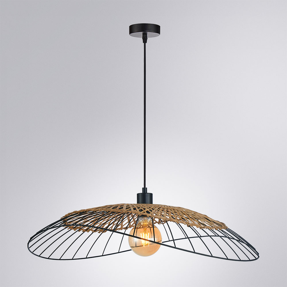 Подвесной светильник Arte Lamp Woodstock A7061SP-1BK в Санкт-Петербурге