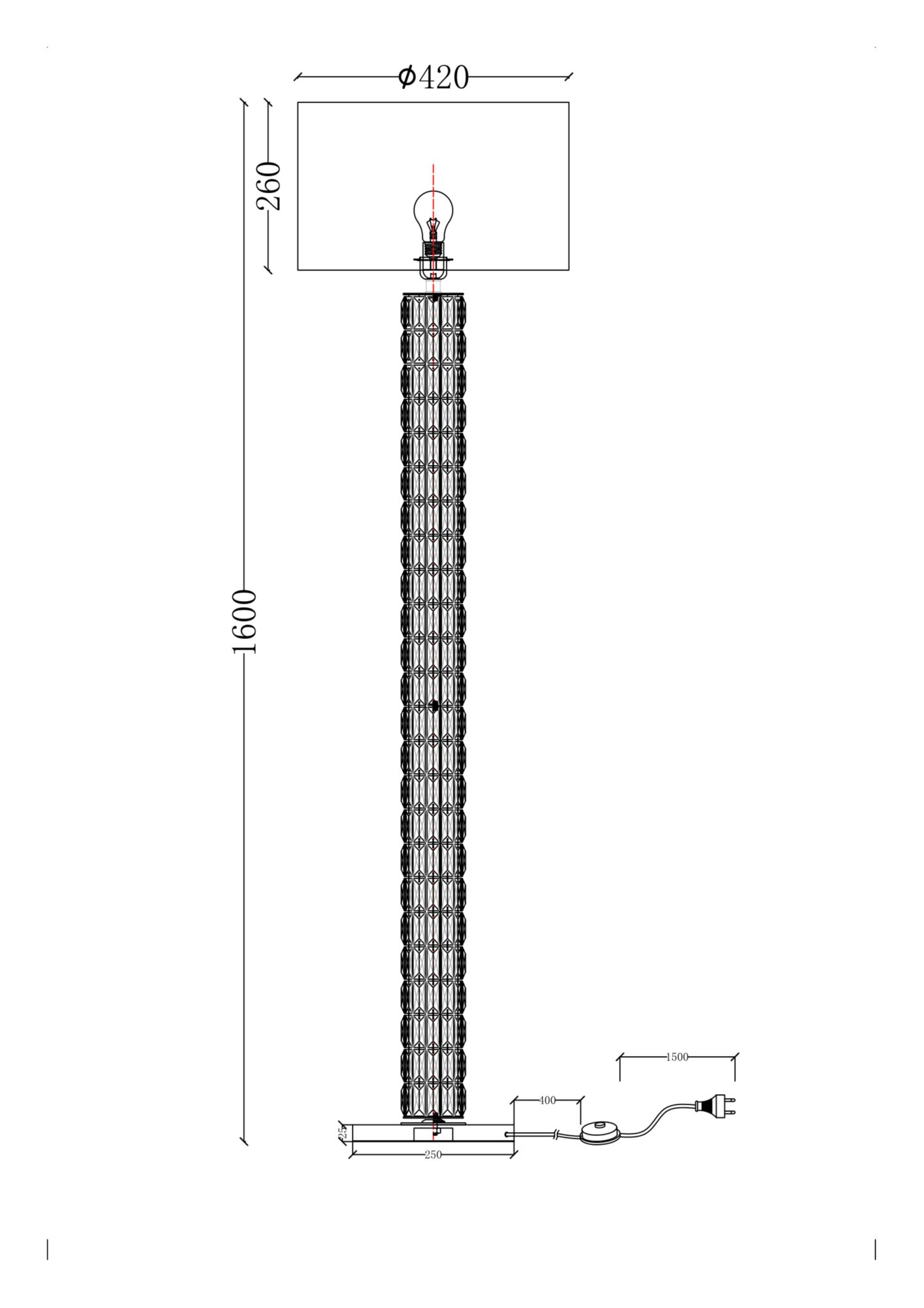 Торшер Maytoni Talento DIA008FL-01CH в #REGION_NAME_DECLINE_PP#