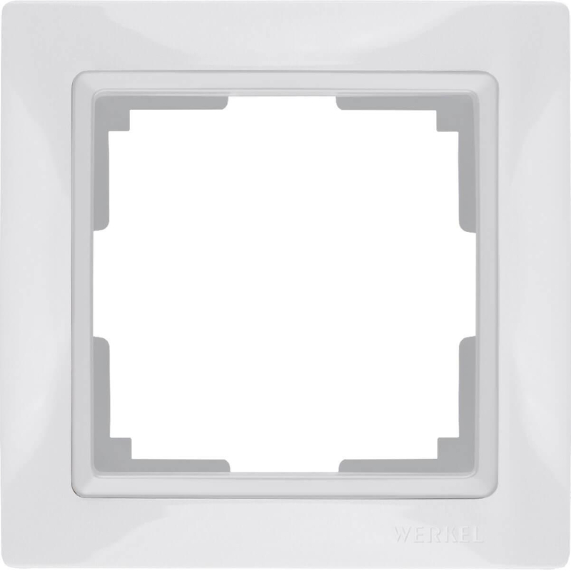 Рамка Werkel Snabb Basic на 1 пост белый WL03-Frame-01 4690389098710 в Санкт-Петербурге
