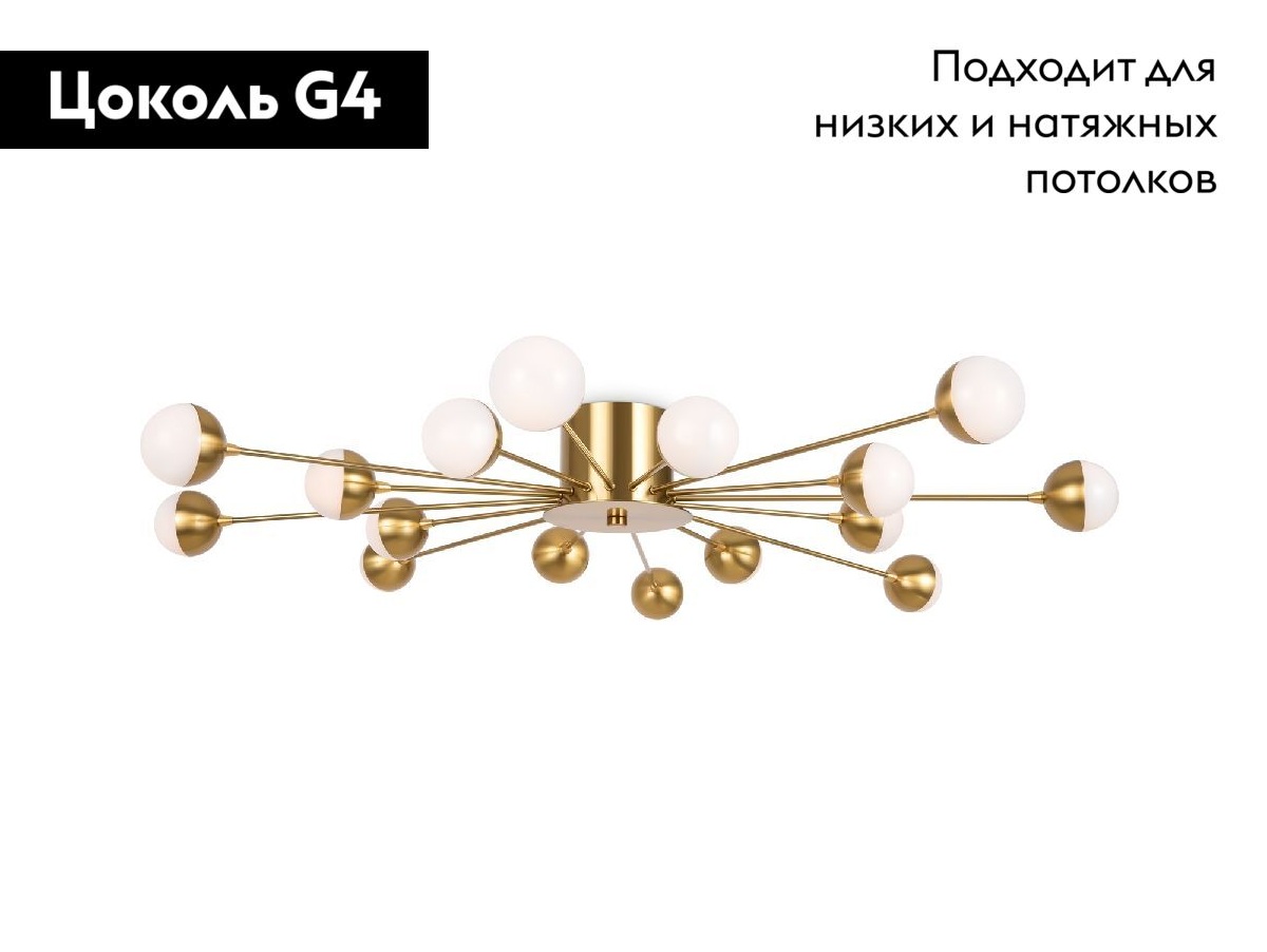 Потолочная люстра Freya Celebrity FR5242CL-16BS в Санкт-Петербурге