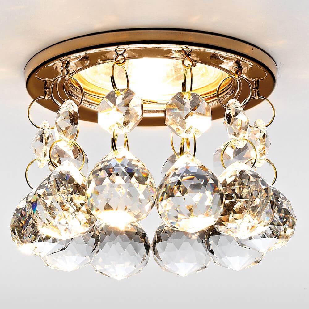 Встраиваемый светильник Ambrella Light Crystal K2051 CH/CL в #REGION_NAME_DECLINE_PP#