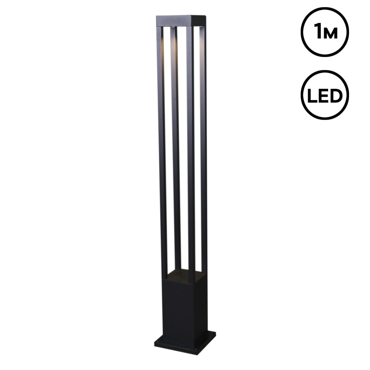 Ландшафтный светильник Reluce 09960-0.7-001JH 1,0M LED7W BK RLOS в Санкт-Петербурге