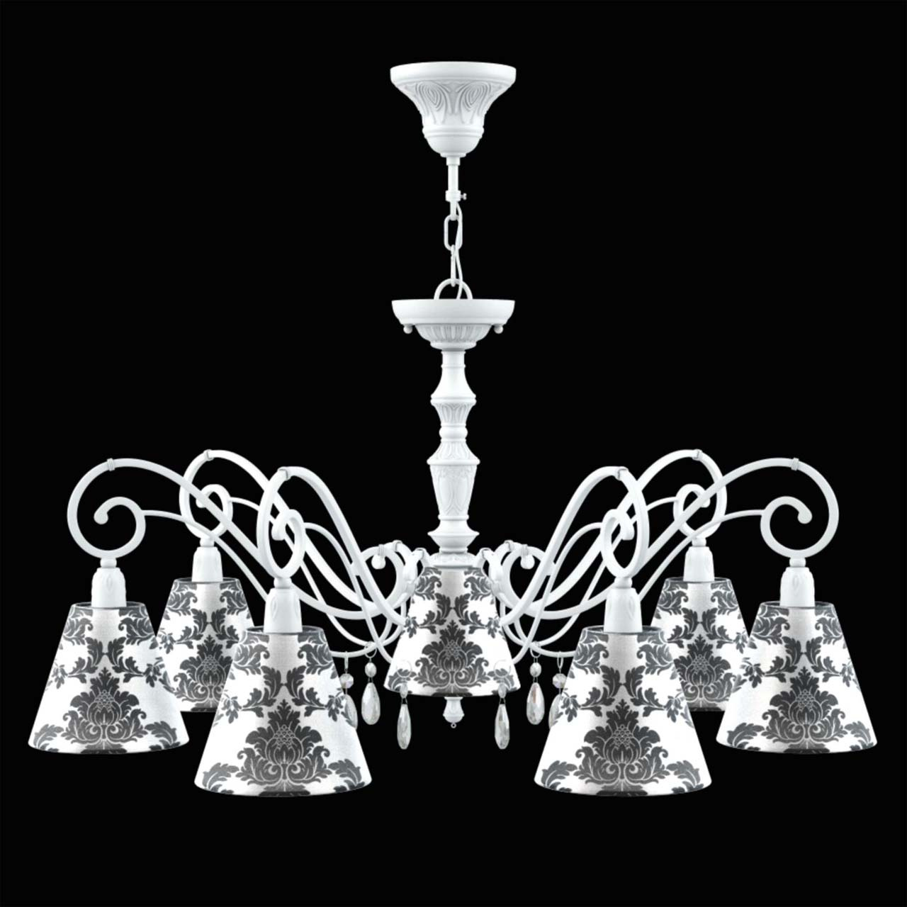 Подвесная люстра Lamp4you Classic E3-07-WM-LMP-O-2-CRL-E3-07-TR-DN в Санкт-Петербурге