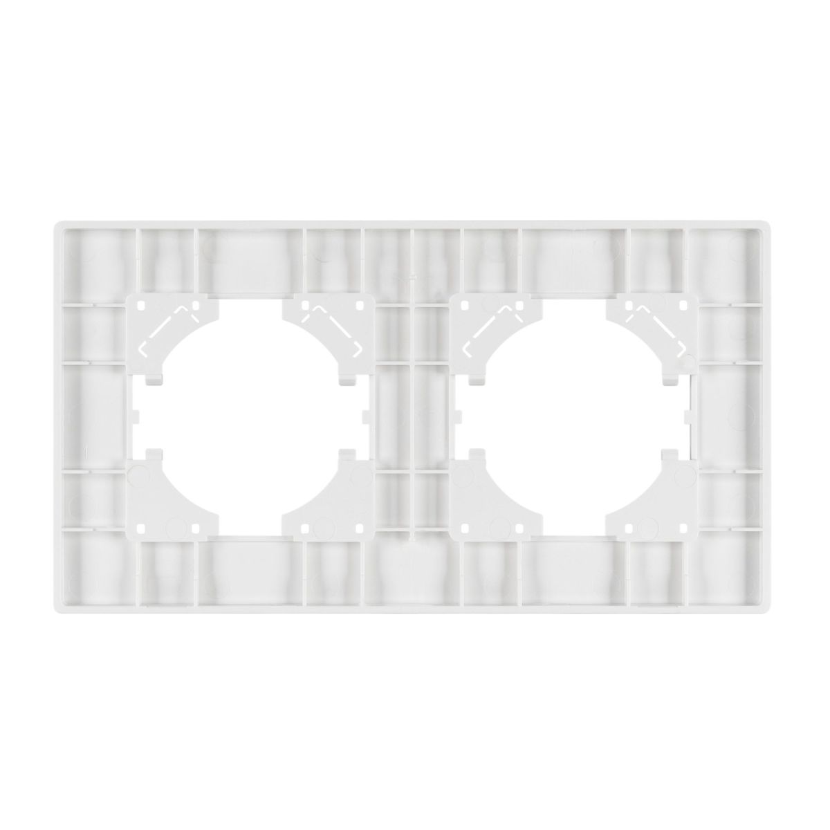Рамка на 2 поста пластиковая Arlight FRM-PERIO-PL-2-GR 049752 в Санкт-Петербурге