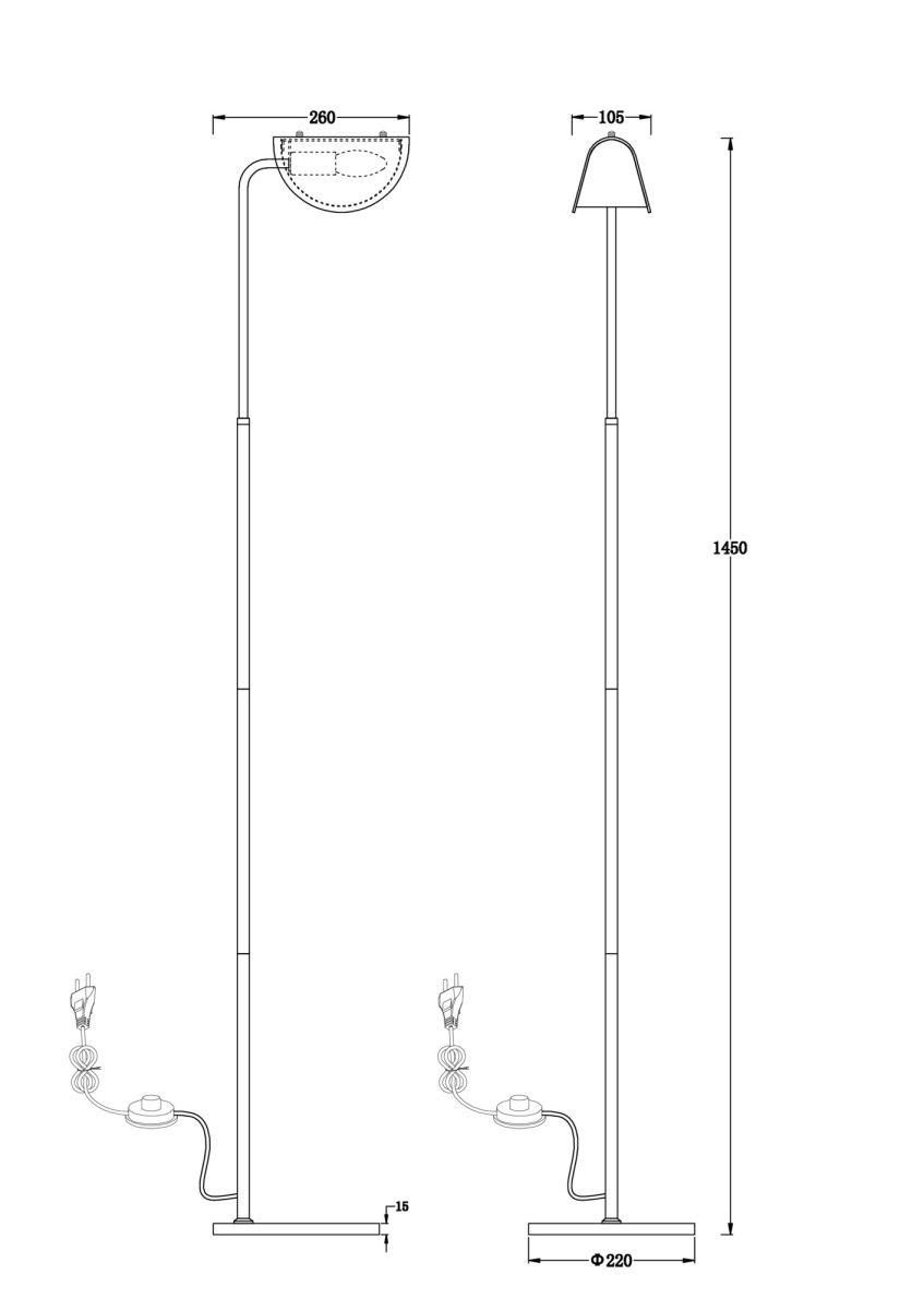 Торшер Freya Mallow FR5228FL-01C в #REGION_NAME_DECLINE_PP#