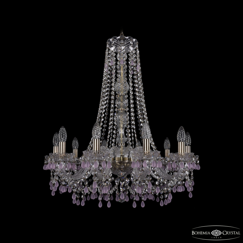 Подвесная люстра Bohemia Ivele Crystal 1410/10/240/h-74 Pa V7010 в Санкт-Петербурге