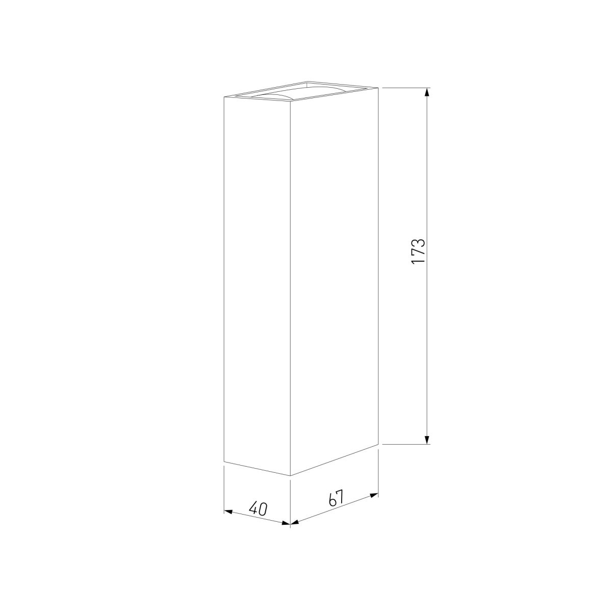 Уличный настенный светильник Elektrostandard Blaze 35136/W черный 4690389219061 a072074 в Санкт-Петербурге