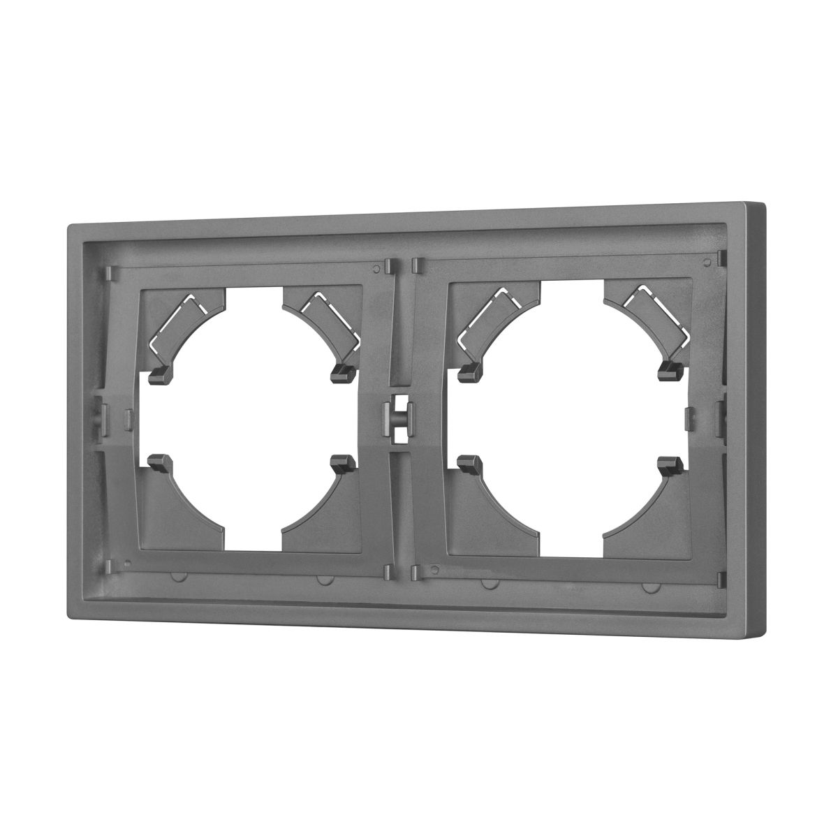 Рамка пластиковая на 2 поста Arlight FRM-TENDO-PL-2-GR 053841 в Санкт-Петербурге
