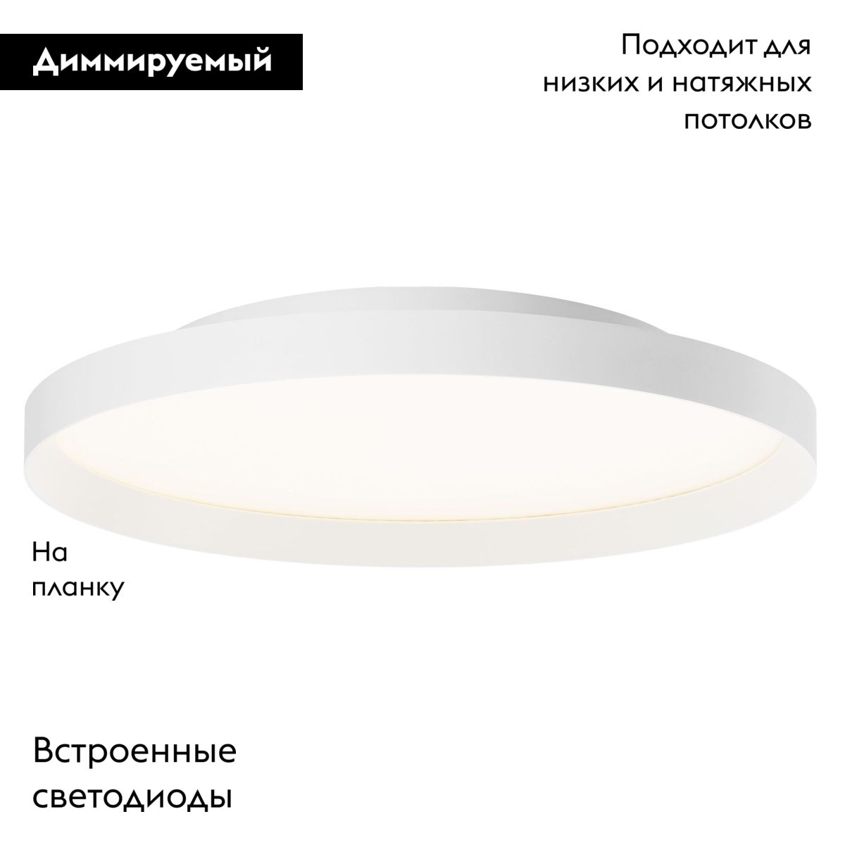 Потолочная люстра Arlight SP-ESTELY-R800-60W Warm3000 (WH, 80 deg, 230V, TRIAC) 055588 в Санкт-Петербурге