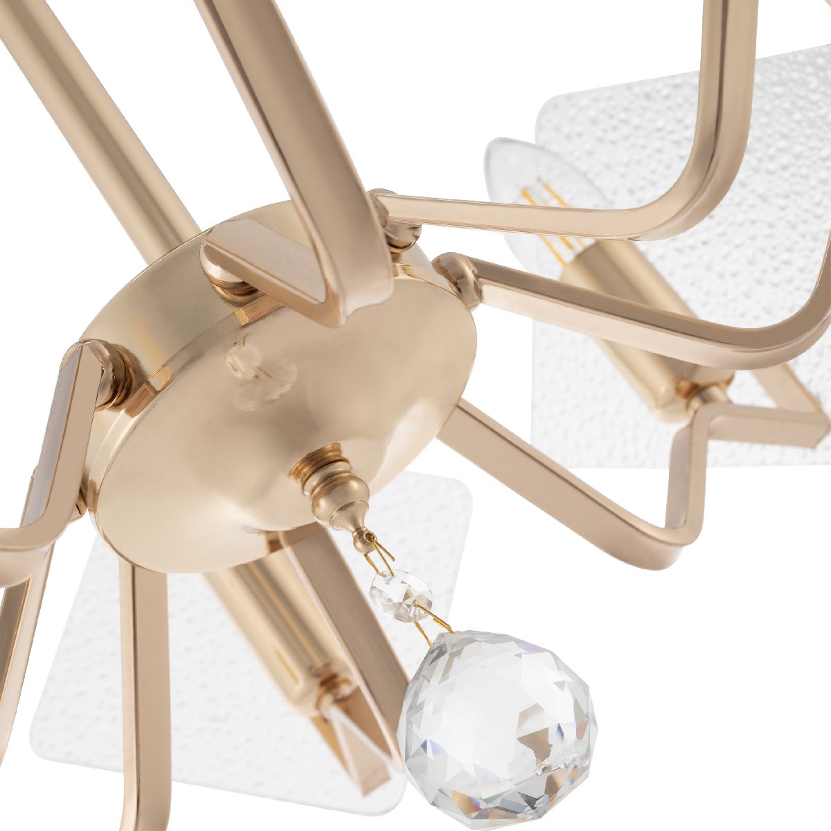 Люстра на штанге Arte Milano Sorrento 376309/6/400 GD в Санкт-Петербурге