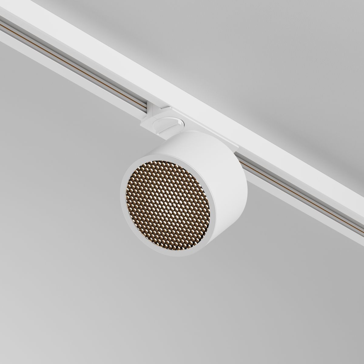 Трековый однофазный светильник Maytoni Glare TR225-1-GX53-W в Санкт-Петербурге