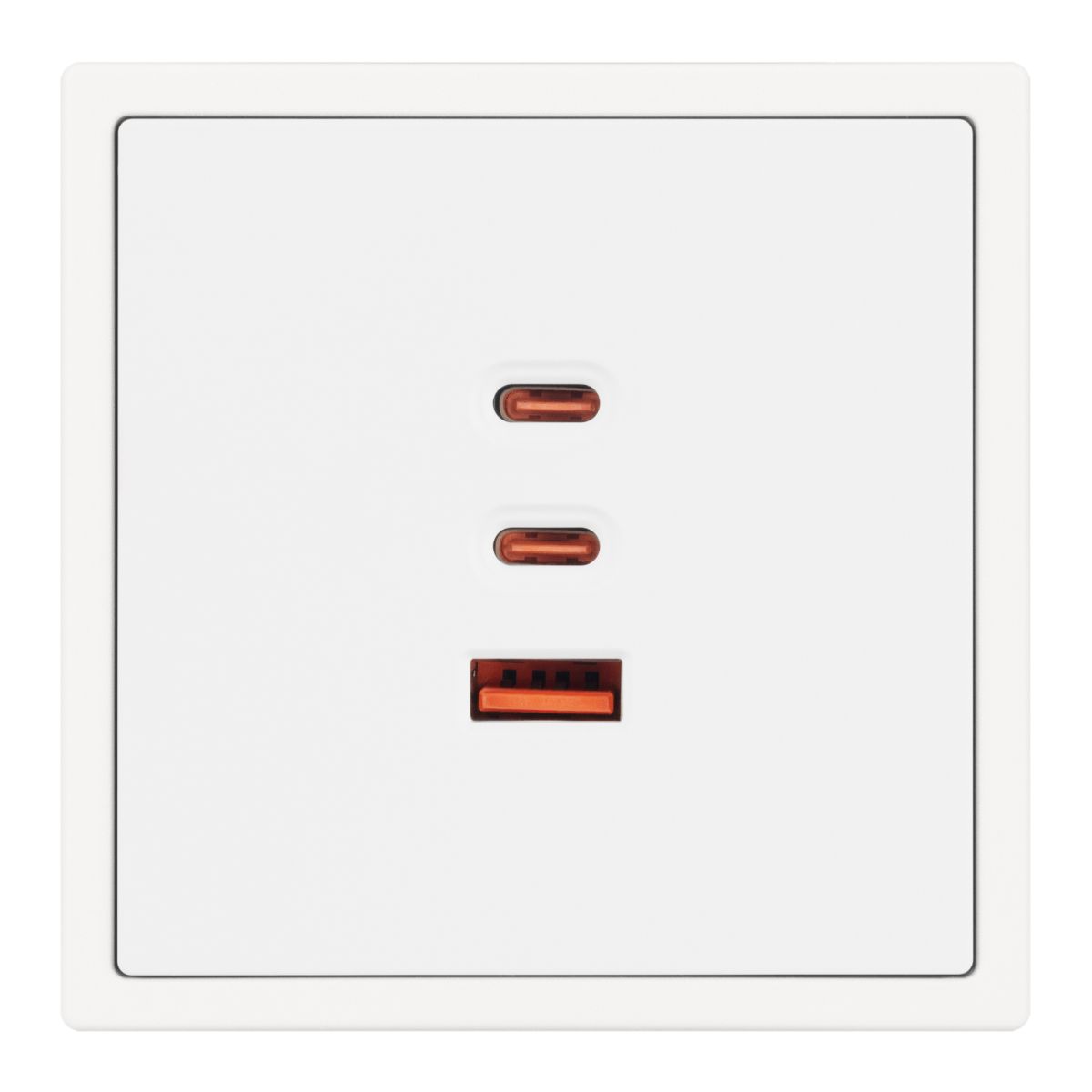 USB Розетка тип А+С+С софт-тач белый кварц Arlight SCT-MUACC-SFPL-FC-WH (65W, QC3) 061839(1) в Санкт-Петербурге