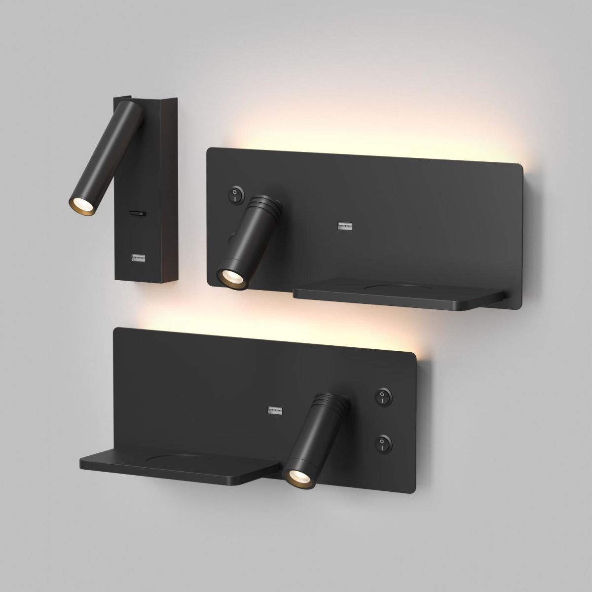 Бра Denkirs Chargelux DK5093-BK в #REGION_NAME_DECLINE_PP#