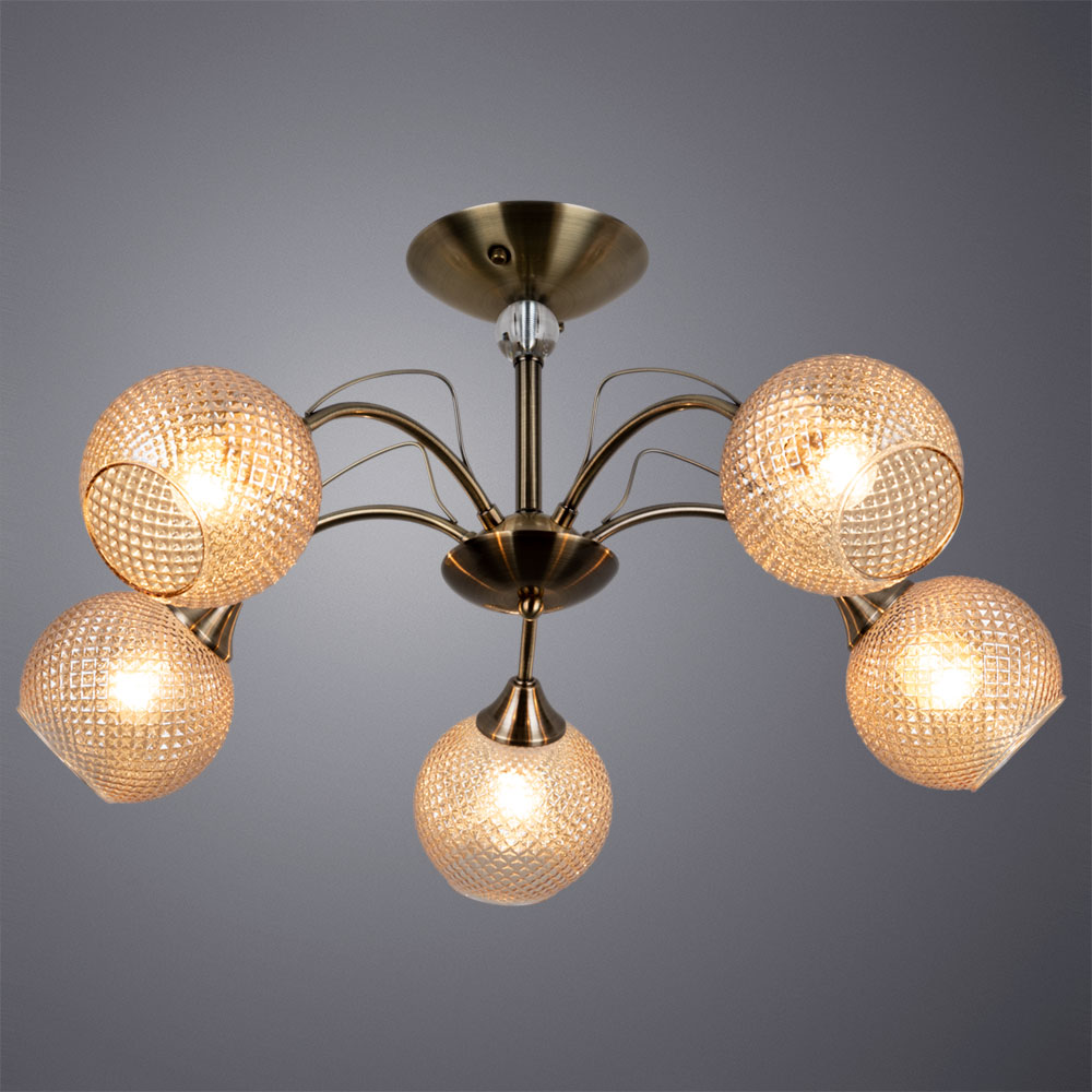 Потолочная люстра Arte Lamp Willow A3461PL-5AB в Санкт-Петербурге