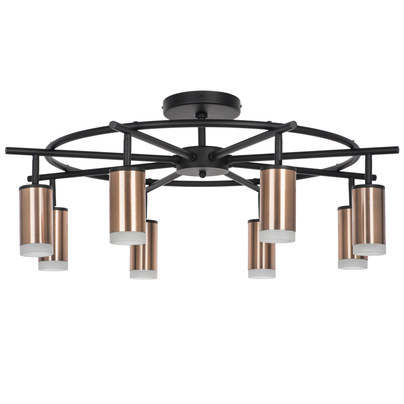 Люстра на штанге Lightstar Rullo LR7183080 (571718+214430-8+202430-8) в Санкт-Петербурге