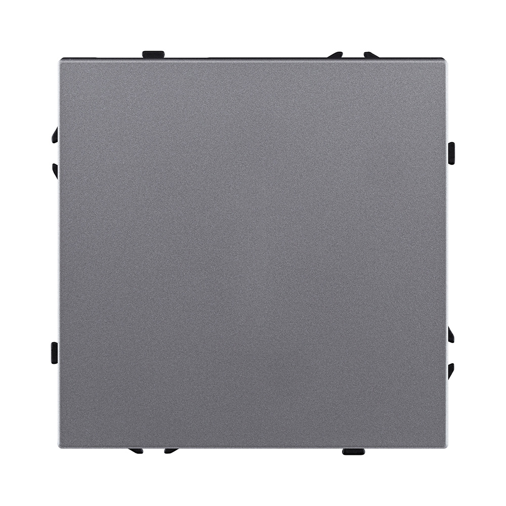 Выключатель кнопочный 1-клавишный 10А/250В, серый Kollinger Eclipse EC-006GY в #REGION_NAME_DECLINE_PP#