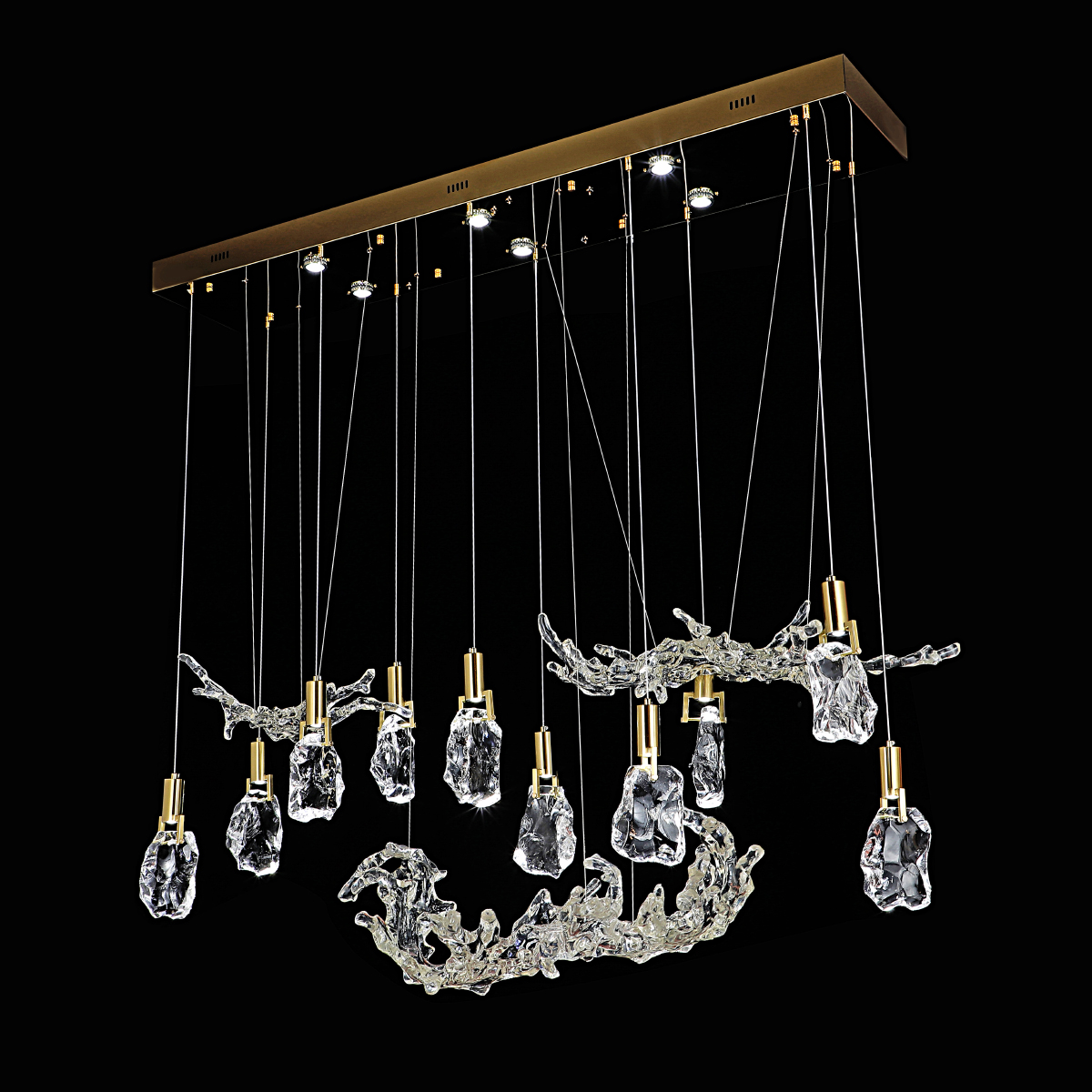 Подвесной светильник Delight Collection 5005 5005-L1500 gold в Санкт-Петербурге