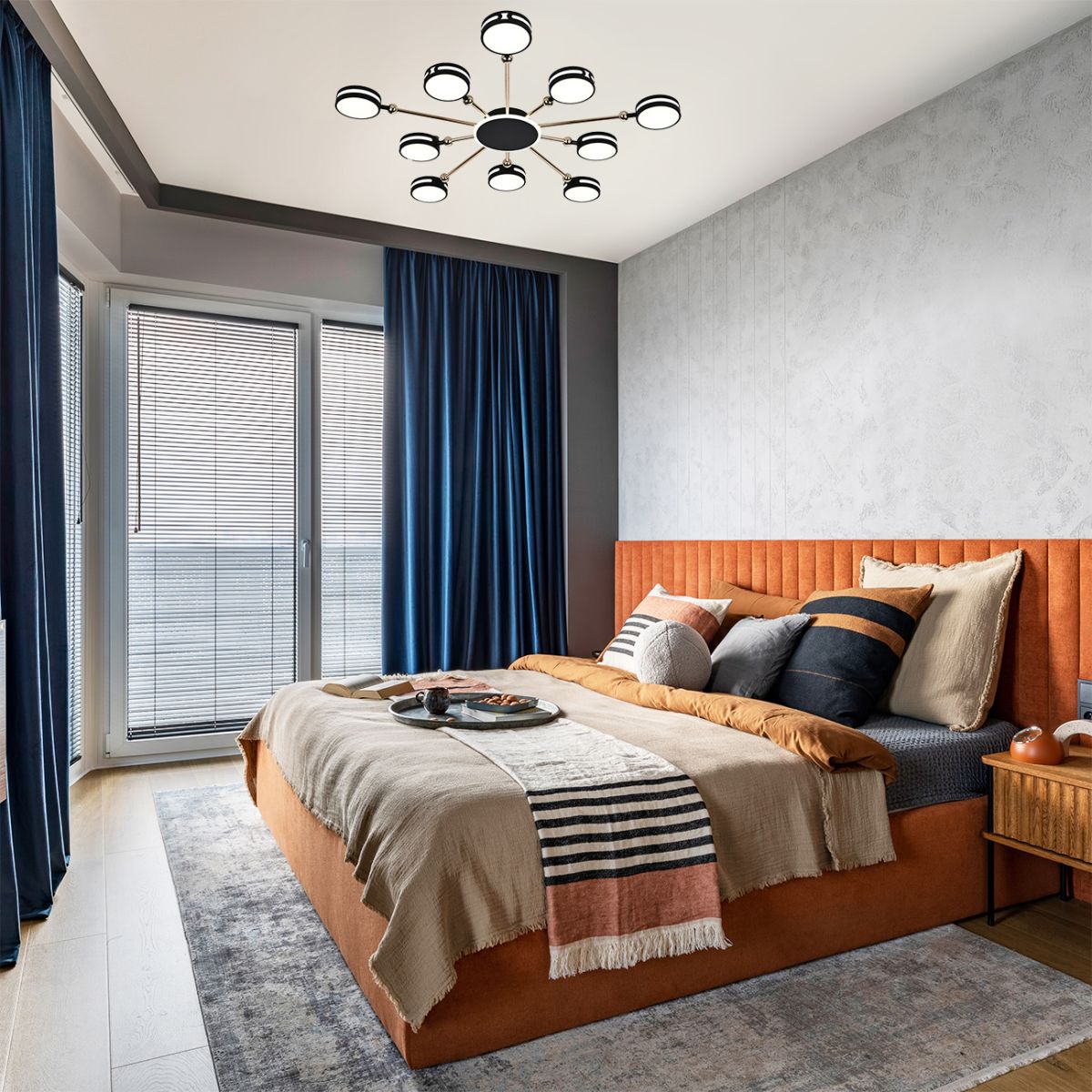 Потолочная люстра Escada Leda 10206/10LED BL в Санкт-Петербурге