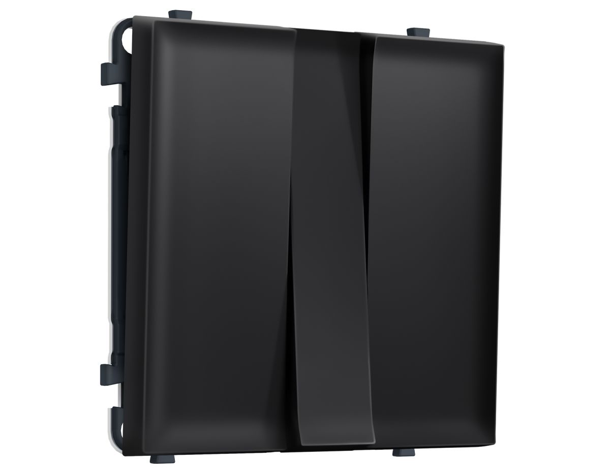 Комплект механизма 3-кл выключателя SIGMA Черный матовый 10A-250V QUANT PRO Ambrella Volt MS805010 (SP8050, PR133) в #REGION_NAME_DECLINE_PP#