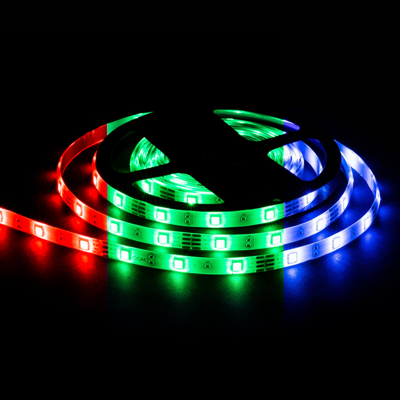 Светодиодная влагозащищенная лента Apeyron 12В 5050 7,2Вт/м RGB 5м IP65 LSE-284 в Санкт-Петербурге