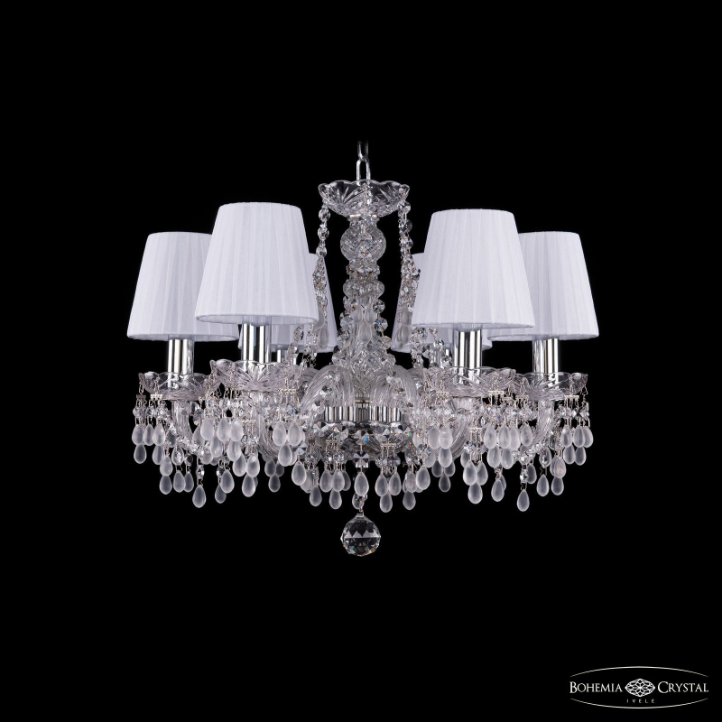 Подвесная люстра Bohemia Ivele Crystal 1410/6/160 Ni V0300 SH2 в Санкт-Петербурге