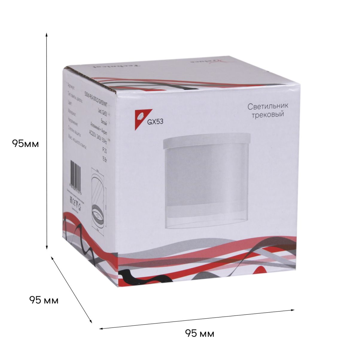 Накладной светильник (GX53, GU10, MR16, LED) Reluce 53061-9.5-001LD GX53 WT в #REGION_NAME_DECLINE_PP#