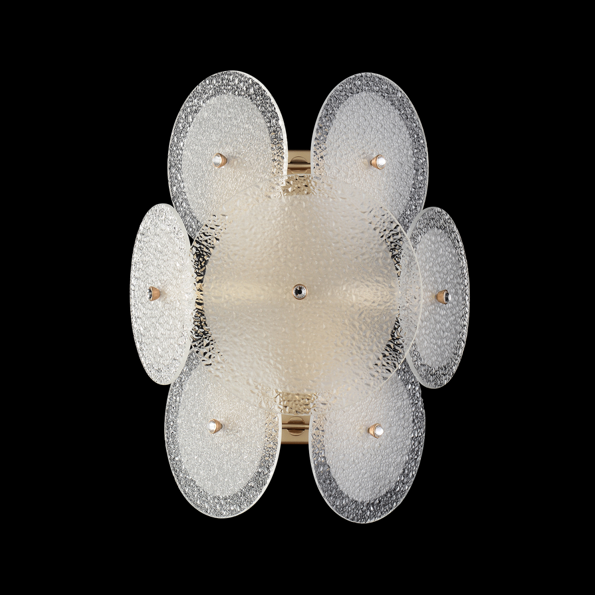 Настенный светильник Crystal Lux DANDELION AP2 GOLD в #REGION_NAME_DECLINE_PP#