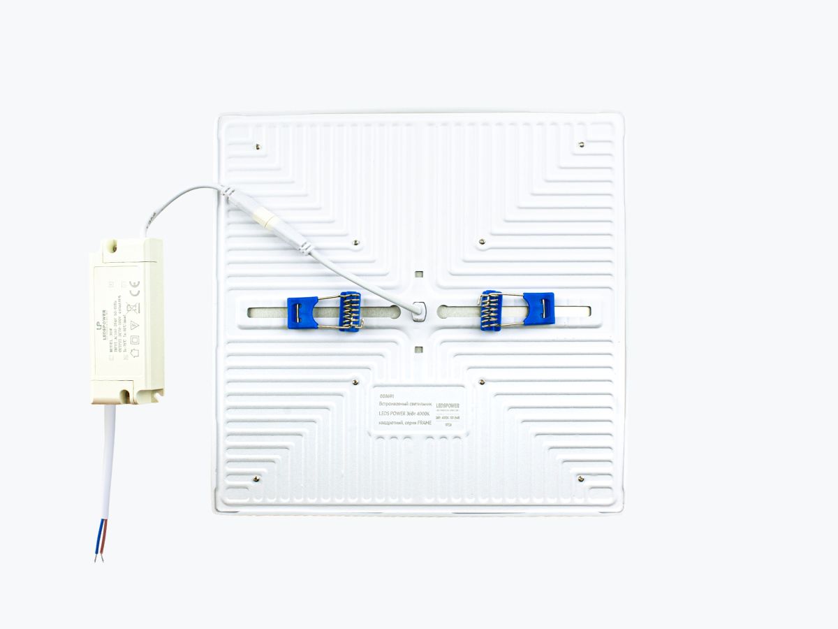 Встраиваемый светильник LEDS POWER 36Вт 4000К квадратный, серия FRAME 008691 в Санкт-Петербурге