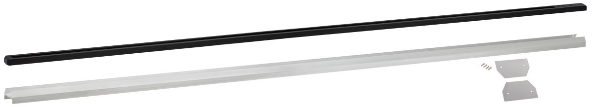 Комплект Эра TR-SET-200-1PT-PC BK шинопровод однофазный с профилем для натяжного потолка 2м черный Б0072543 в Санкт-Петербурге