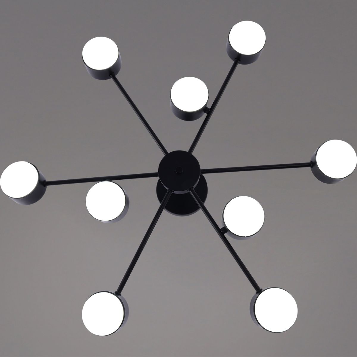 Люстра на штанге Reluce 03738-0.3-09 BK GX53 в Санкт-Петербурге