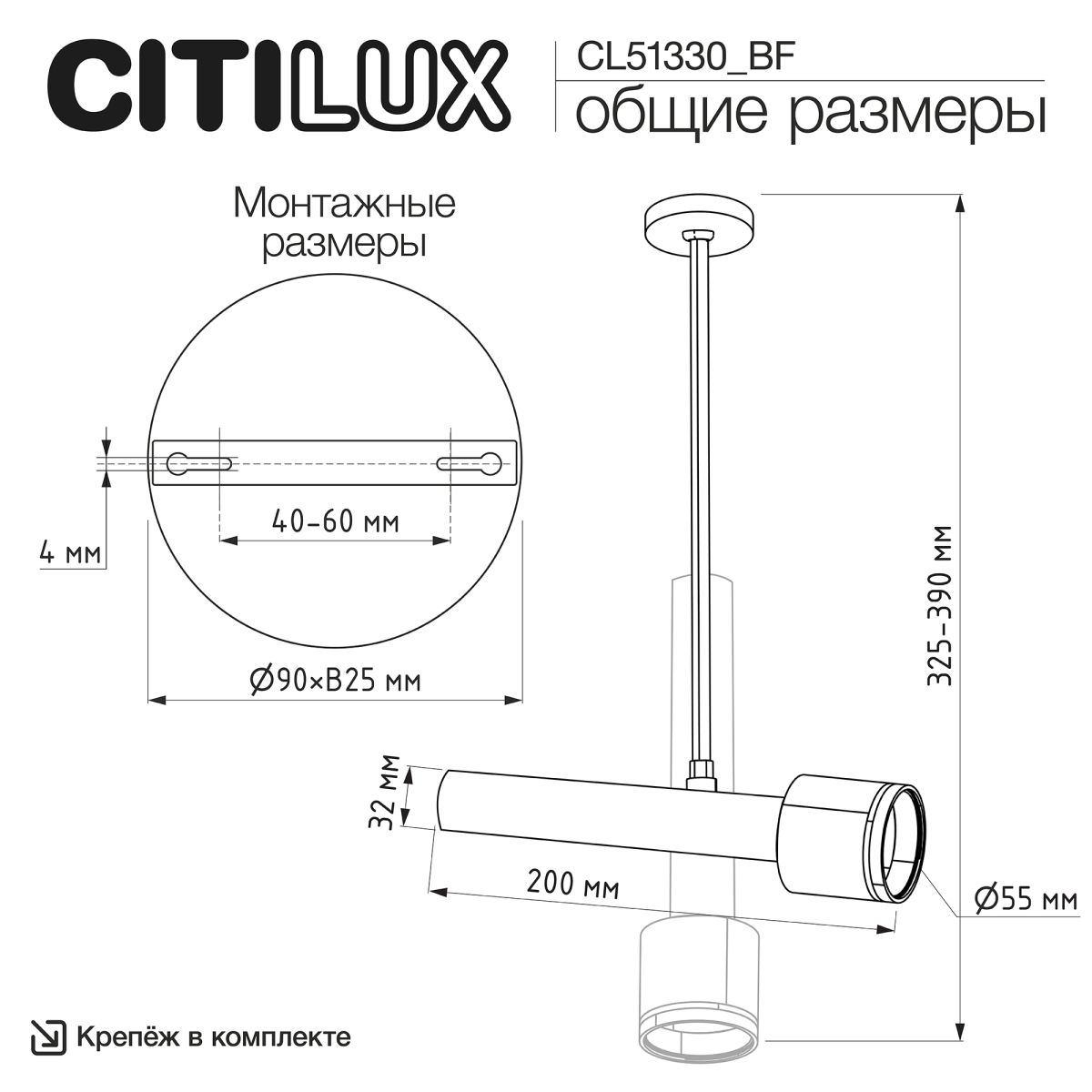 Спот Citilux Vektor CL51330_BF в Санкт-Петербурге