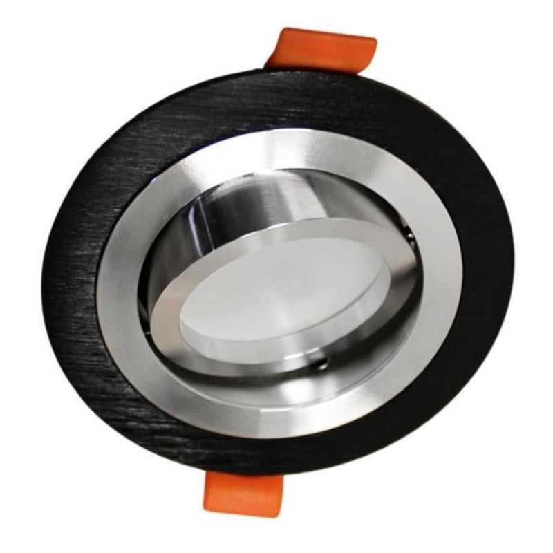Встраиваемый светильник Lumina Deco Duka LDC 8062-JP-D90 BK+SL в Санкт-Петербурге