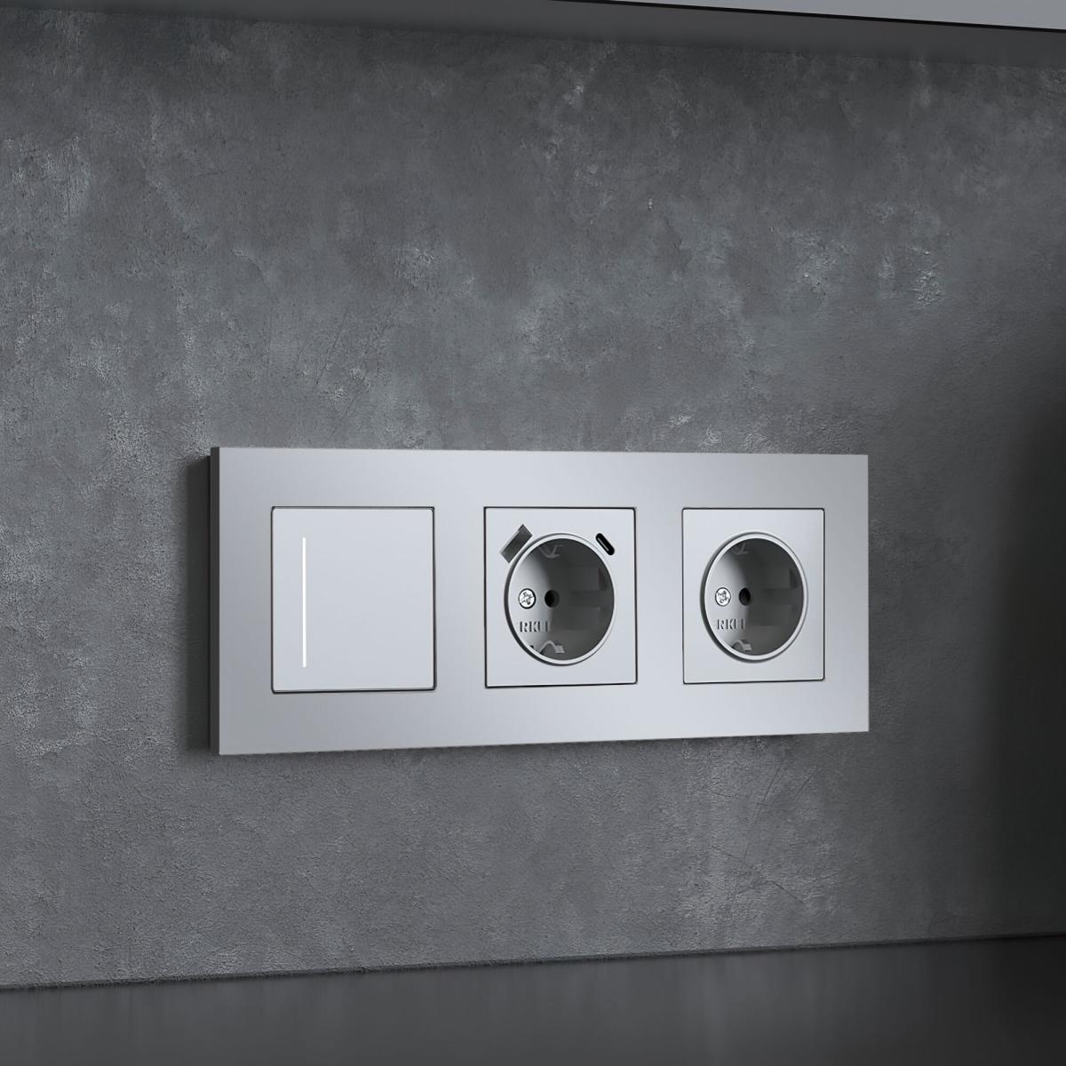 Рамка на 3 поста Werkel Slab 4690389193460 W0032965 a062815 в Санкт-Петербурге