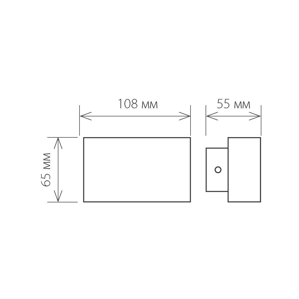 Уличный настенный светодиодный светильник Elektrostandard 1555 Techno LED Twinky 4690389106330 в Санкт-Петербурге