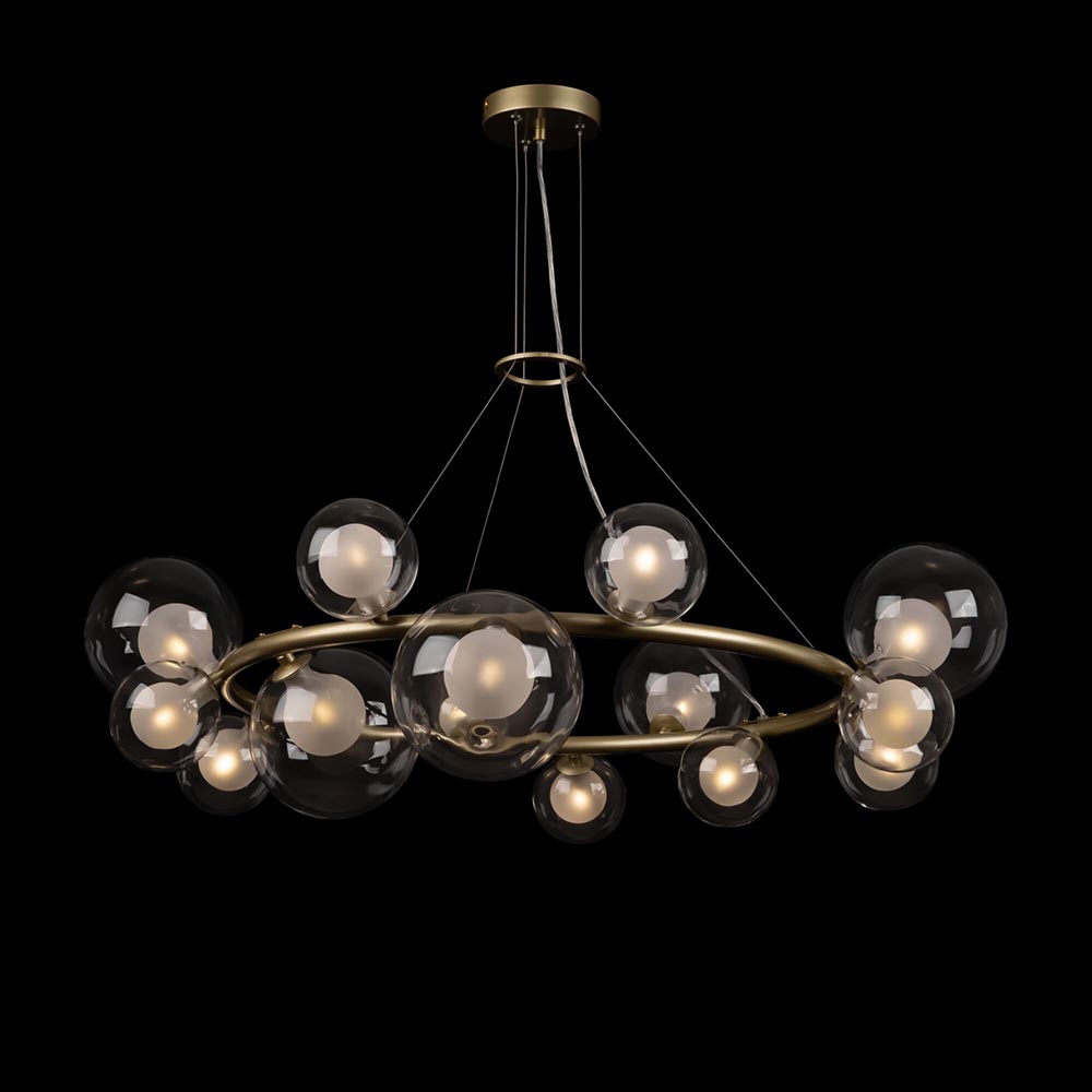 Подвесная люстра Freya Duo FR5139PL-14MG в #REGION_NAME_DECLINE_PP#