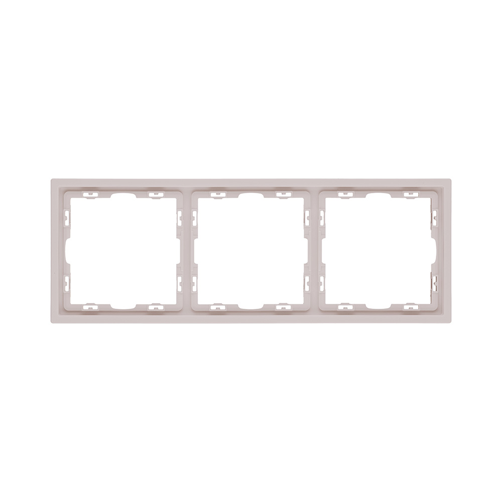 Рамка 3-постовая, кашемир матовый Kollinger Eclipse EC3CM в #REGION_NAME_DECLINE_PP#