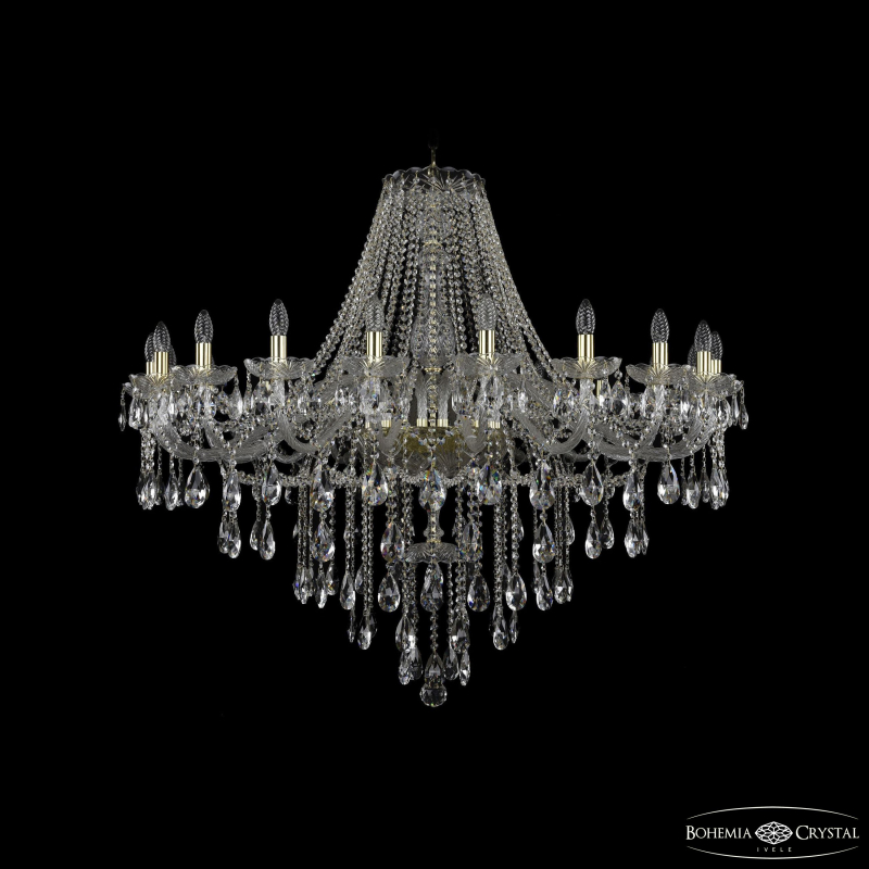 Подвесная люстра Bohemia Ivele Crystal 1415/20/460 G в Санкт-Петербурге