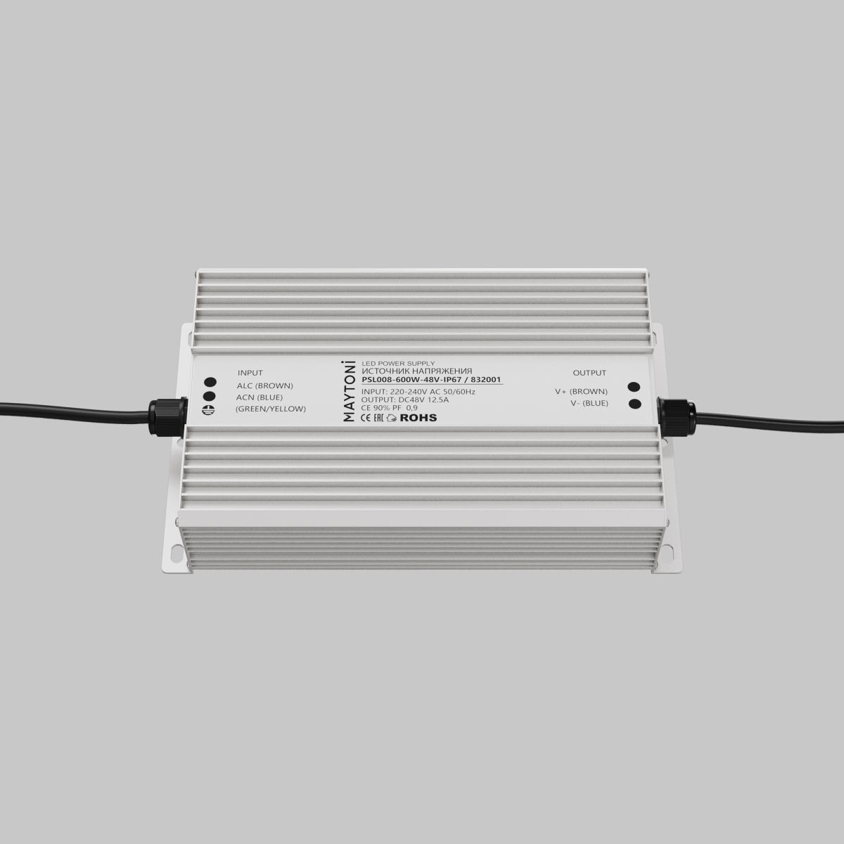 Блок питания Maytoni Led Strip PSL008 48В 600Вт IP67 832001 в #REGION_NAME_DECLINE_PP#