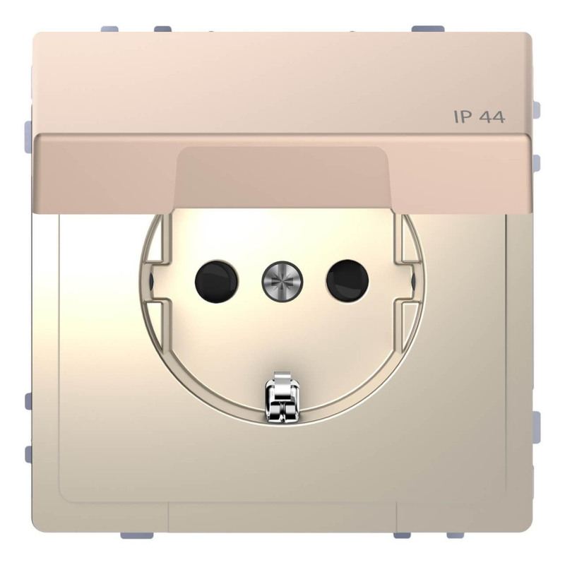 Розетка Schneider Electric Merten D-Life 16A с/з и крышкой MTN2314-6051 в Санкт-Петербурге