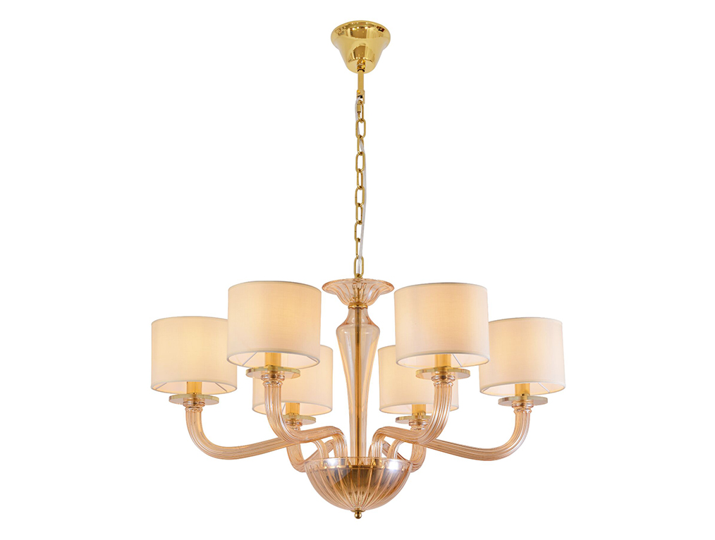 Подвесная люстра Newport 8686/C gold polished amber М0071803 в Санкт-Петербурге